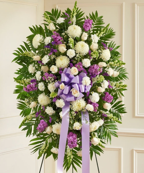 Floral Sprays, Wreaths, Crosses & Hearts For The Funeral 