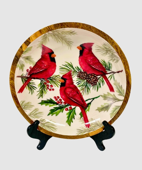 Cardinal Holiday Trays