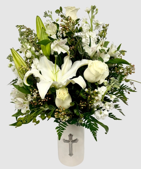 Serenity - Elegant Funeral Wreath for Delivery Today